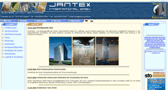 Desktop Screenshot of jantex-gmbh.de